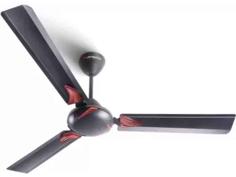 Longway Creta 1200 mm 3 Blade ceiling fan with Ultra High Speed, Smoked Brown color with 2 year warranty Longway Creta 1200 mm 3 Blade ceiling fan with Ultra High Speed, Smoked Brown color with 2 year warranty