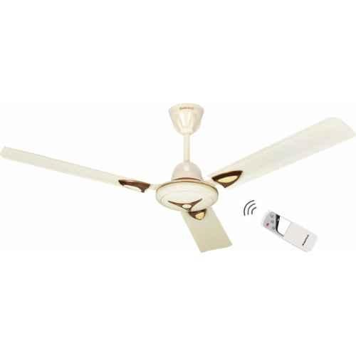 Maxotech Polo Star 1200 mm 3 Blade Ceiling Fan Ultra High Speed with Remote Ivory Color with 2 Years Warranty