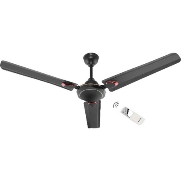 Maxotech Wesker 1200 mm 3 Blade Ceiling Fan Ultra High Speed with Remote Brown Color with 2 Years Warranty
