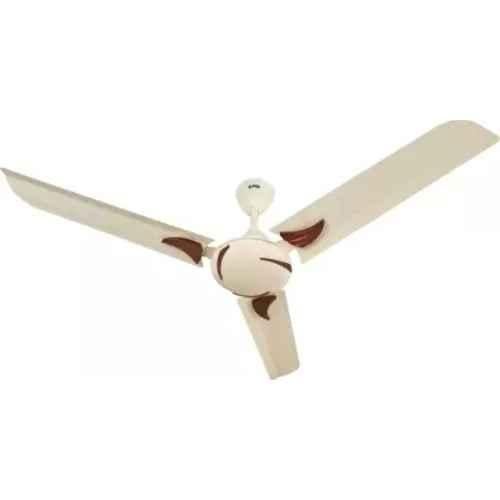 Super Appliances Atom 400rpm 3 Blades 1 Star Ivory Ceiling Fan with Anti Dust, Sweep: 1200 mm